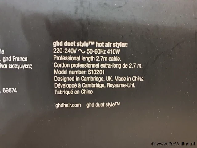 Ghd uet style 2in1 hete lucht stijltang - giftset hot air styler - afbeelding 5 van  14