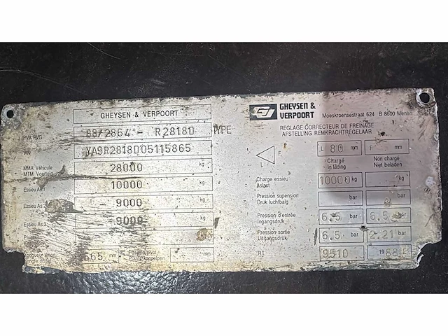 Gheysen & verpoort - 1988 - snelverkeer - 88/2864–r2818d - dieplader gerestaureerd! - afbeelding 27 van  37