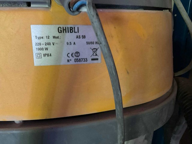 Ghibli industriële stofzuiger - afbeelding 2 van  2