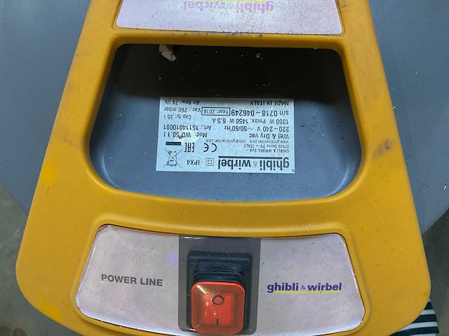 Ghibli wet & dry vac industriële stofzuiger - afbeelding 4 van  4