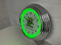 Ghostbuster slimer neon klok - afbeelding 2 van  6