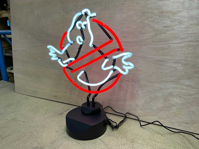 Ghostbusters glas neon - afbeelding 1 van  3