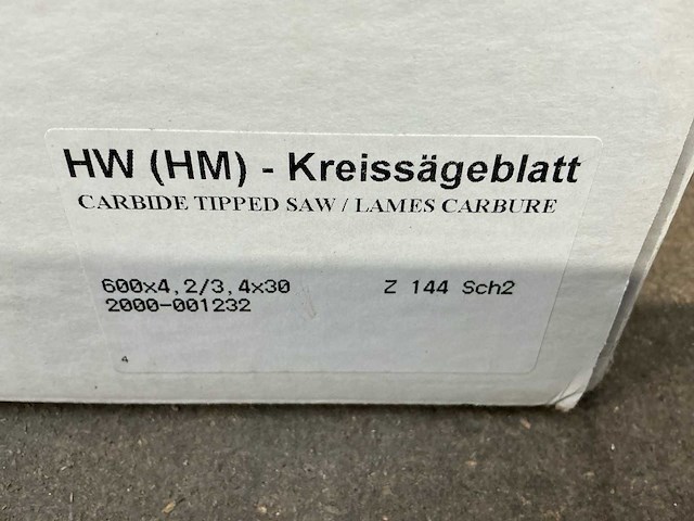 Ghudo classic hardmetal/carbide tipped zaagblad (5x) - afbeelding 4 van  5