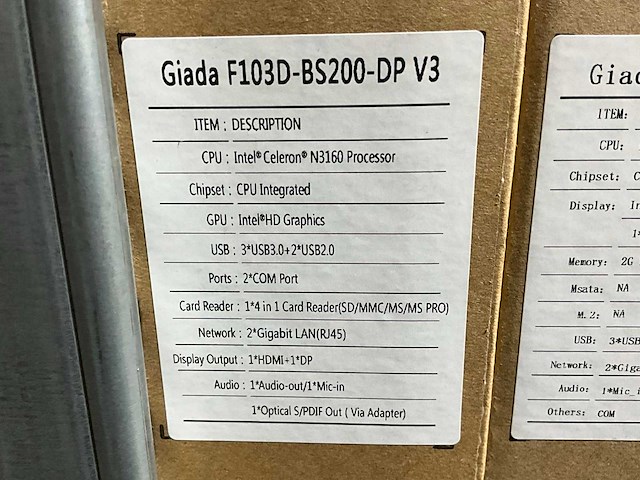 Giada mini pc (7x) - afbeelding 3 van  4