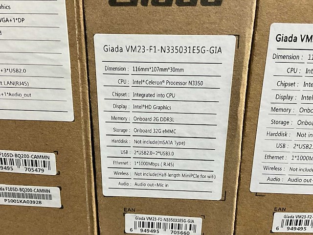 Giada mini pc (7x) - afbeelding 4 van  4