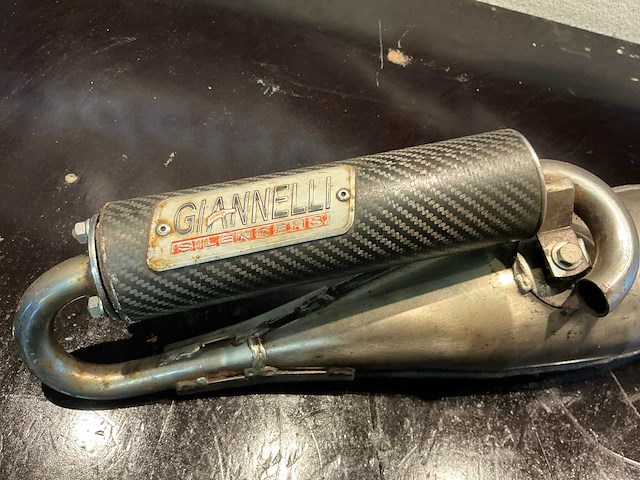 Giannelli uitlaat minarelli scooter - afbeelding 6 van  6