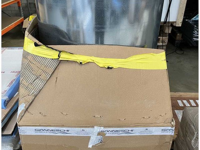 Gianneschi 20 -slep63001 zinc silencer 640 x 630 mm - afbeelding 2 van  4