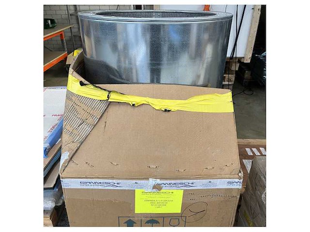 Gianneschi 20 -slep63001 zinc silencer 640 x 630 mm - afbeelding 1 van  2