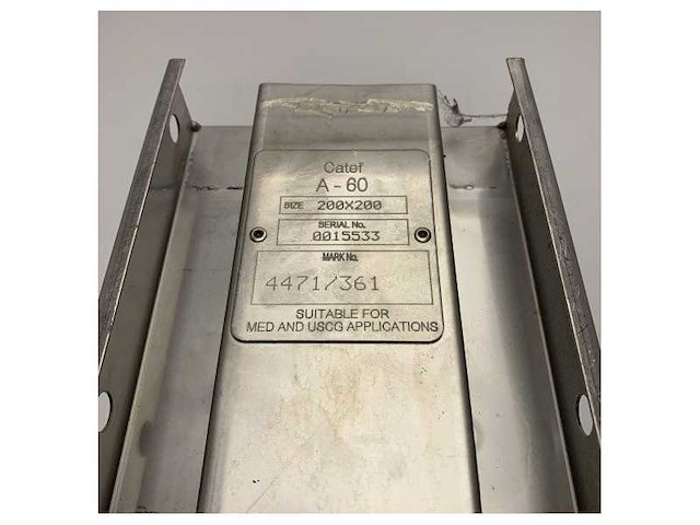 Gianneschi approved marine-grade stainless steel shutter cutter catef a60 - afbeelding 4 van  12