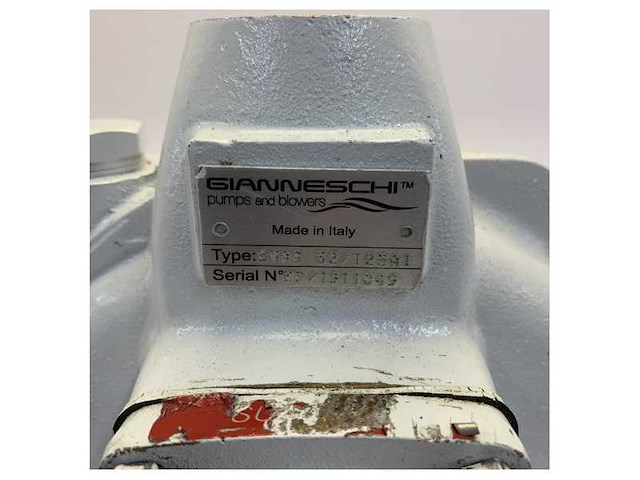 Gianneschi bma-s 32/125 a1 self priming brass pump 24v 1.1 kw - afbeelding 8 van  9