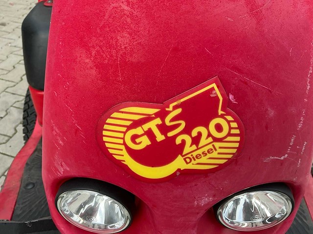 Gianni ferrari gts 220 d frontmaaier 112 cm hooglosser - afbeelding 28 van  28