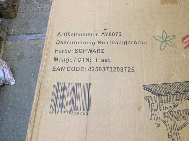 Giardino - biertafel met banken - afbeelding 7 van  8