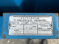 Gielen n.v. ketelbouw olie opvangtank met opvangbak - afbeelding 3 van  12
