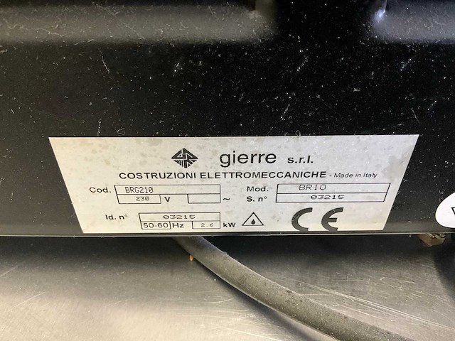 Gierre brg210 heteluchtoven - afbeelding 9 van  9
