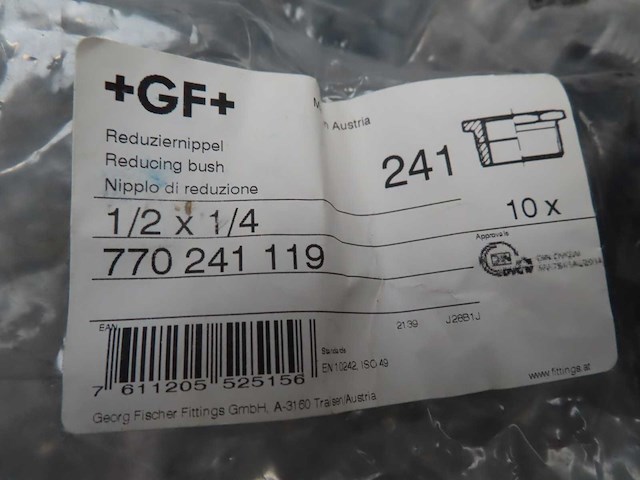 Gietijzer fitting - gf (155x) - afbeelding 7 van  7