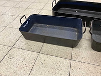 Gietijzeren braadsledes (3x) - afbeelding 3 van  6