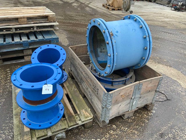 Gietijzeren hulpstuk (4x) - afbeelding 1 van  4