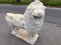 Gietijzeren leeuw 1.50 meter breed - afbeelding 4 van  4