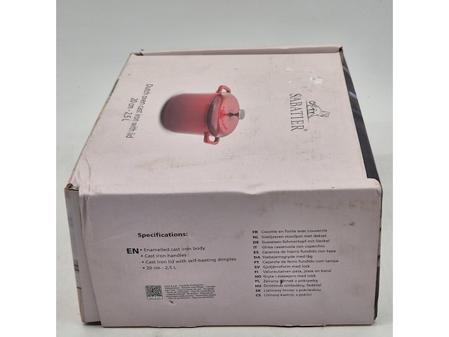 Gietijzeren pan, sabatier, eterno - afbeelding 3 van  5