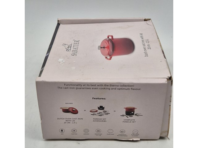 Gietijzeren pan, sabatier, eterno - afbeelding 4 van  5