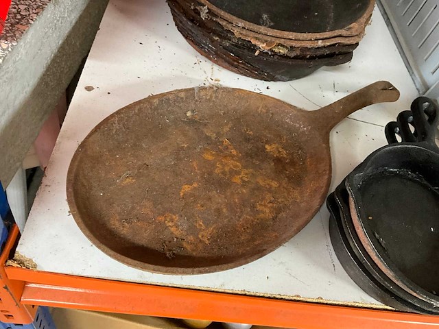 Gietijzeren pannetjes (16x) - afbeelding 4 van  5