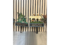 Gietijzeren tuinprikker hoogte 34 cm (diverse modellen) (500x) - afbeelding 4 van  4