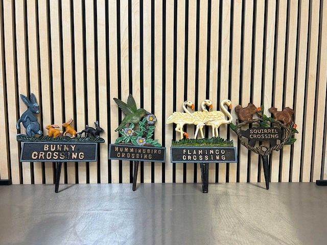 Gietijzeren tuinprikker hoogte 34 cm (diverse modellen) (750x) - afbeelding 1 van  4