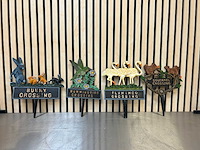 Gietijzeren tuinprikker hoogte 34 cm (diverse modellen) (750x) - afbeelding 1 van  4