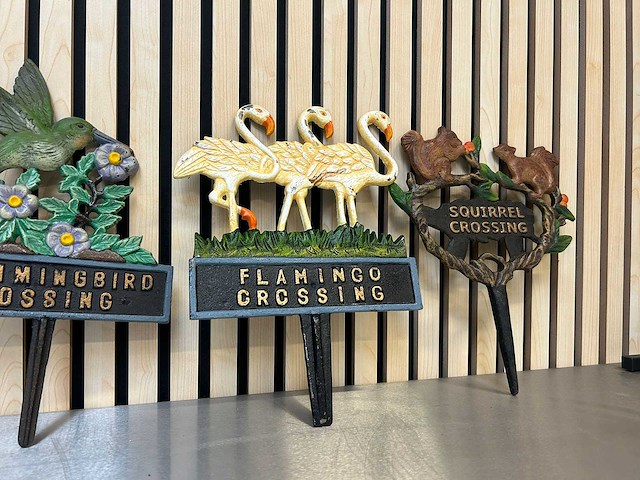 Gietijzeren tuinprikker hoogte 34 cm (diverse modellen) (750x) - afbeelding 3 van  4