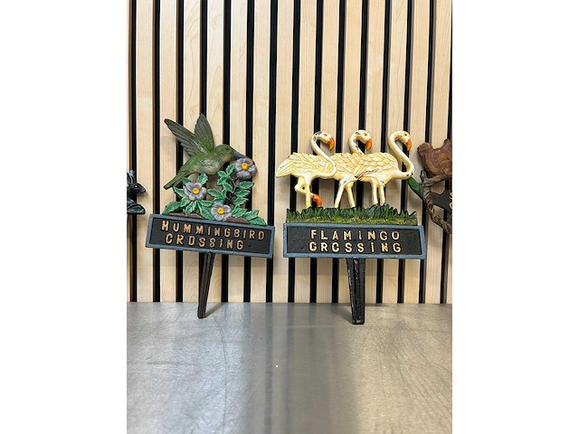 Gietijzeren tuinprikker hoogte 34 cm (diverse modellen) (750x) - afbeelding 4 van  4