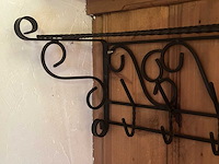 Gietijzeren wandkapstok - afbeelding 2 van  3