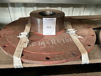 Gietstalen aandrijf-/naafdelen voor boorspoelpomp (2x) - afbeelding 3 van  3