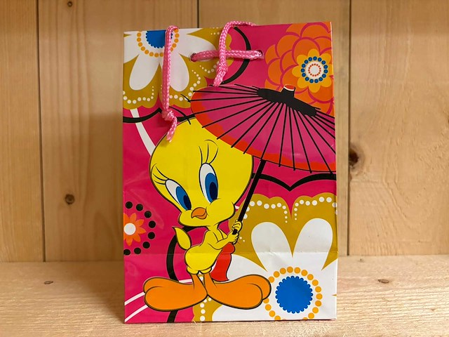 Giftbag tweety - mixpartij (1000x) - afbeelding 2 van  3