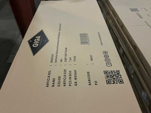 Giga alesso eetkamertafel 240cm - afbeelding 4 van  4