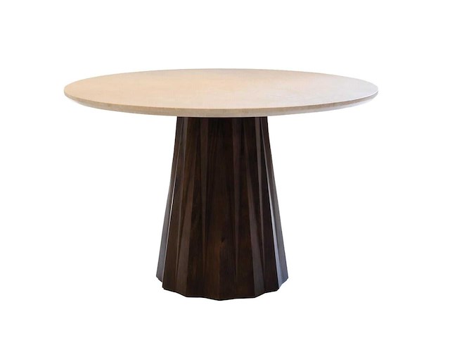 Giga meubel - eettafel rond marmer ø150cm - faiza - afbeelding 1 van  6