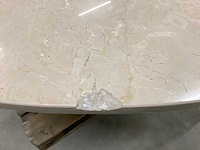 Giga meubel - eettafel rond marmer ø150cm - faiza - afbeelding 6 van  6