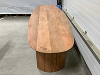 Giga meubel - feline deens ovaal - eetkamertafel 300cm - afbeelding 5 van  6