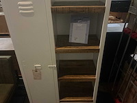 Giga meubel - industriële wit - vitrinekast - afbeelding 4 van  5