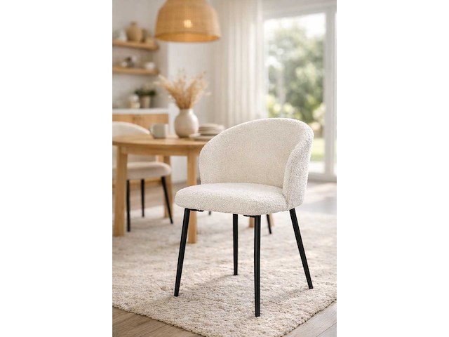 Giga meubel - julietta - eetkamerstoel (6x) - afbeelding 1 van  5