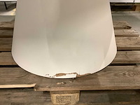 Giga meubel beton ciré beige rond eetkamertafel - afbeelding 5 van  6