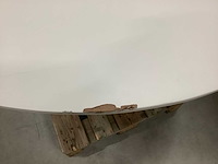 Giga meubel beton ciré beige rond eetkamertafel - afbeelding 6 van  6