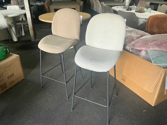 Giga meubel dewi barstoel (2x) - afbeelding 1 van  4