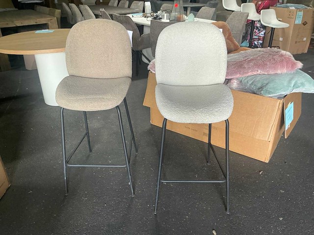 Giga meubel dewi barstoel (2x) - afbeelding 2 van  4
