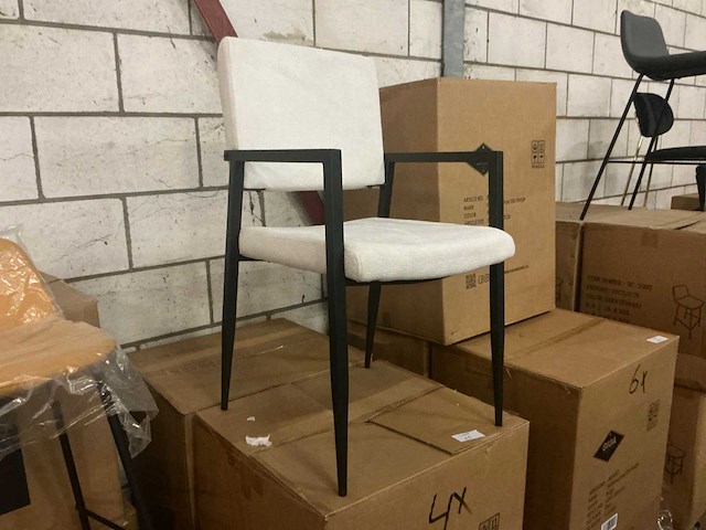 Giga meubel eline 8824007 eetkamerstoel (4x) - afbeelding 2 van  4