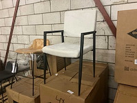 Giga meubel eline 8824007 eetkamerstoel (6x) - afbeelding 1 van  4