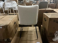 Giga meubel felice wit eetkamerstoel (8x) - afbeelding 3 van  3