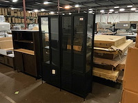 Giga meubel fik zwart vitrinekast - afbeelding 1 van  3