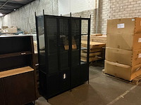 Giga meubel fik zwart vitrinekast - afbeelding 2 van  3