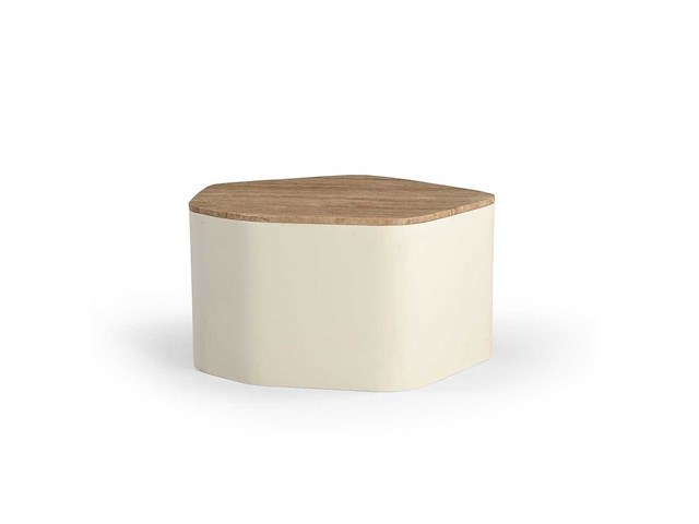 Giga meubel glitzie marmer 8824179 bijzettafel - afbeelding 1 van  4