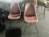 Giga meubel jamie velvet 8820616 eetkamerstoel (4x) - afbeelding 2 van  5
